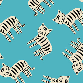 Alexia Abegg Ruby Star Society Moda Fabrics 1 800 Calico Meow RS4166 14 Wave