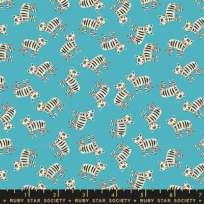 Alexia Abegg Ruby Star Society Moda Fabrics 1 800 Calico Meow RS4166 14 Wave