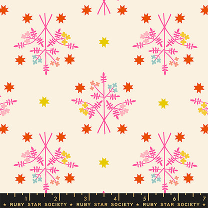 Alexia Abegg Ruby Star Society Moda Fabrics 1 800 Calico Sprout RS4171 12 Neon Pink