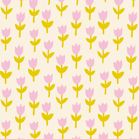 Alexia Abegg Ruby Star Society Moda Fabrics 1 800 Calico Tulips RS4169 11 Natural