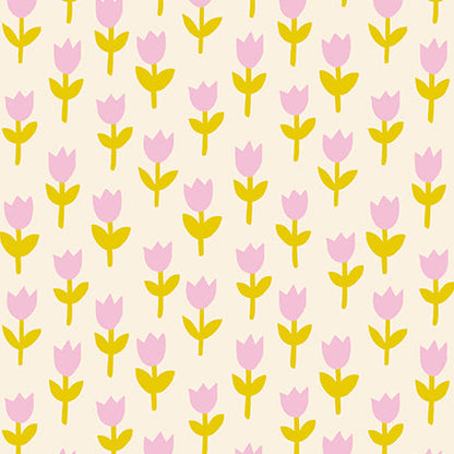 Alexia Abegg Ruby Star Society Moda Fabrics 1 800 Calico Tulips RS4169 11 Natural