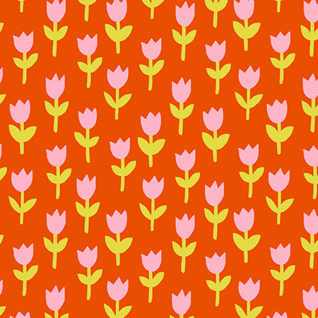 Alexia Abegg Ruby Star Society Moda Fabrics 1 800 Calico Tulips RS4169 13 Warm Red