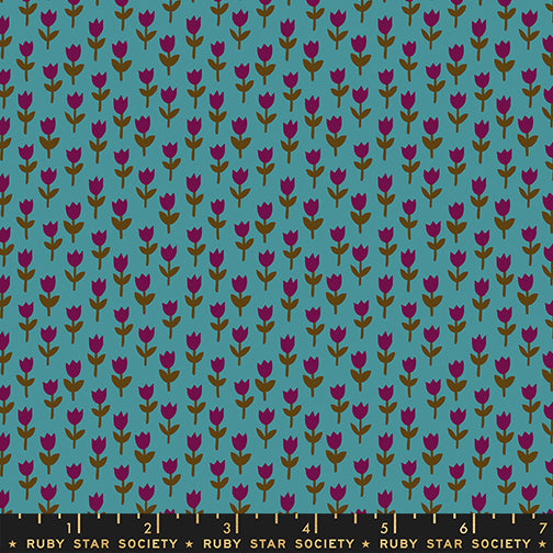Alexia Abegg Ruby Star Society Moda Fabrics 1 800 Calico Tulips RS4169 15 Storytime
