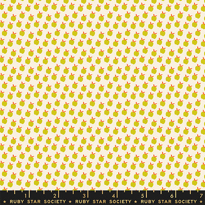 Alexia Abegg Ruby Star Society Moda Fabrics Catnap Apples RS4134 11 Pistachio