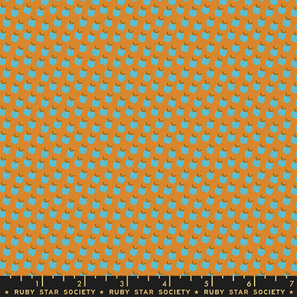 Alexia Abegg Ruby Star Society Moda Fabrics Catnap Apples RS4134 15 Caramel