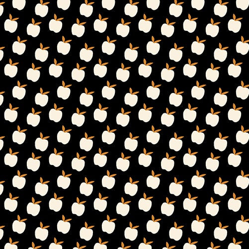 Alexia Abegg Ruby Star Society Moda Fabrics Catnap Apples RS4134 17 Black