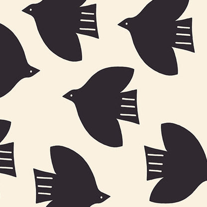 Alexia Abegg Ruby Star Society Moda Fabrics Catnap Birds RS4135 11 Natural