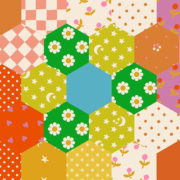 Alexia Abegg Ruby Star Society Moda Fabrics Catnap Flower Garden RS4130 11 Verdant