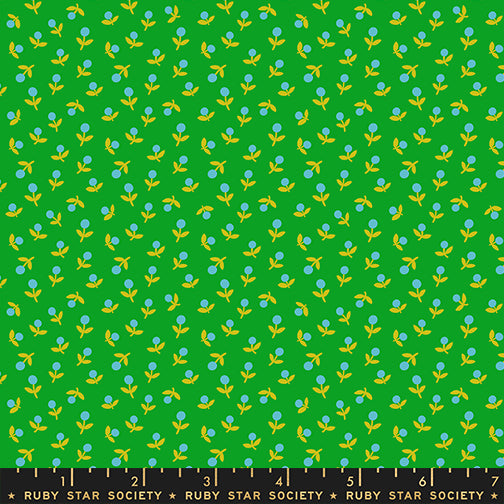 Alexia Abegg Ruby Star Society Moda Fabrics Catnap Sprout RS410319 Verdant