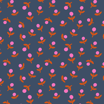 Alexia Abegg Ruby Star Society Moda Fabrics Catnap Sprout RS410320 Smoke