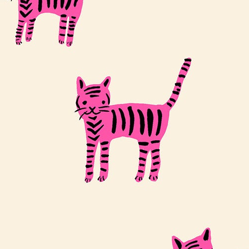 Alexia Abegg Ruby Star Society Moda Fabrics Catnap Tiger Stripes RS4132 13 Playful