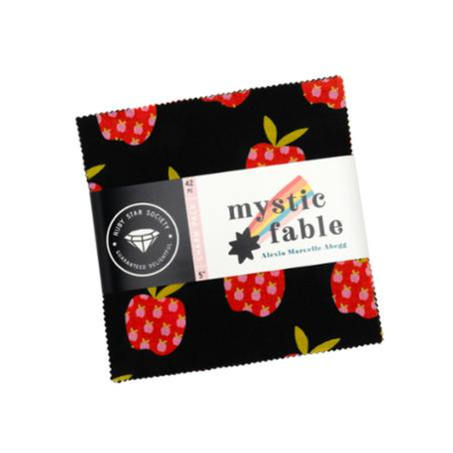 Alexia Abegg Ruby Star Society Moda Fabrics Mystic Fable 5" Charm Pack RS4144PP