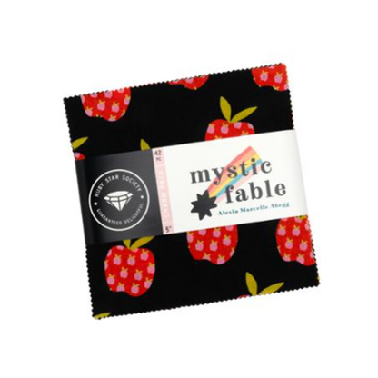 Alexia Abegg Ruby Star Society Moda Fabrics Mystic Fable 5" Charm Pack RS4144PP