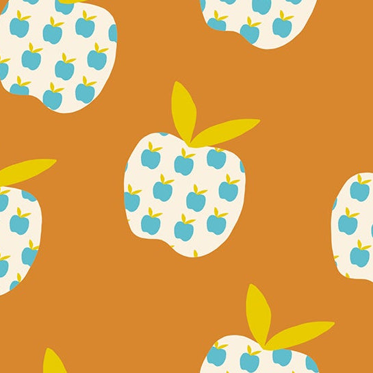 Alexia Abegg Ruby Star Society Moda Fabrics Mystic Fable Big Apple Caramel RS4149 12