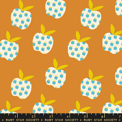 Alexia Abegg Ruby Star Society Moda Fabrics Mystic Fable Big Apple Caramel RS4149 12