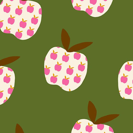 Alexia Abegg Ruby Star Society Moda Fabrics Mystic Fable Big Apple Neon Pink RS4149 16