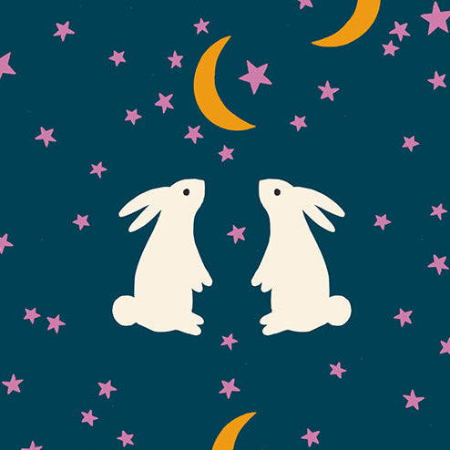 Alexia Abegg Ruby Star Society Moda Fabrics Mystic Fable Bunnies Galaxy RS4147 14