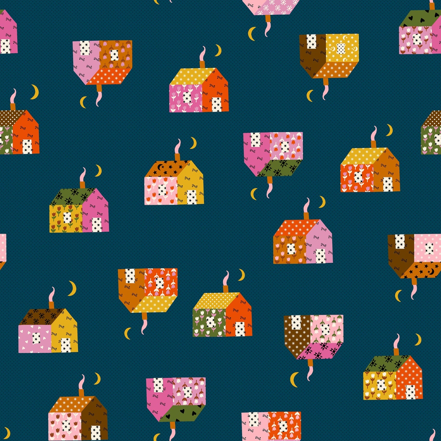Alexia_Abegg_Ruby_Star_Society_Moda_Fabrics_Mystic_Fable_Little House RS414613 Galaxy