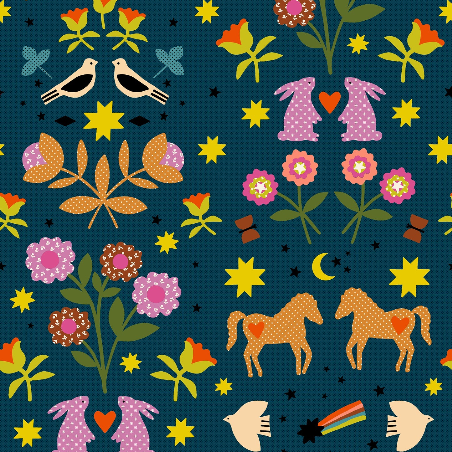 Alexia_Abegg_Ruby_Star_Society_Moda_Fabrics_Mystic_Fable_Mystic Fable RS4146 15 Galaxy