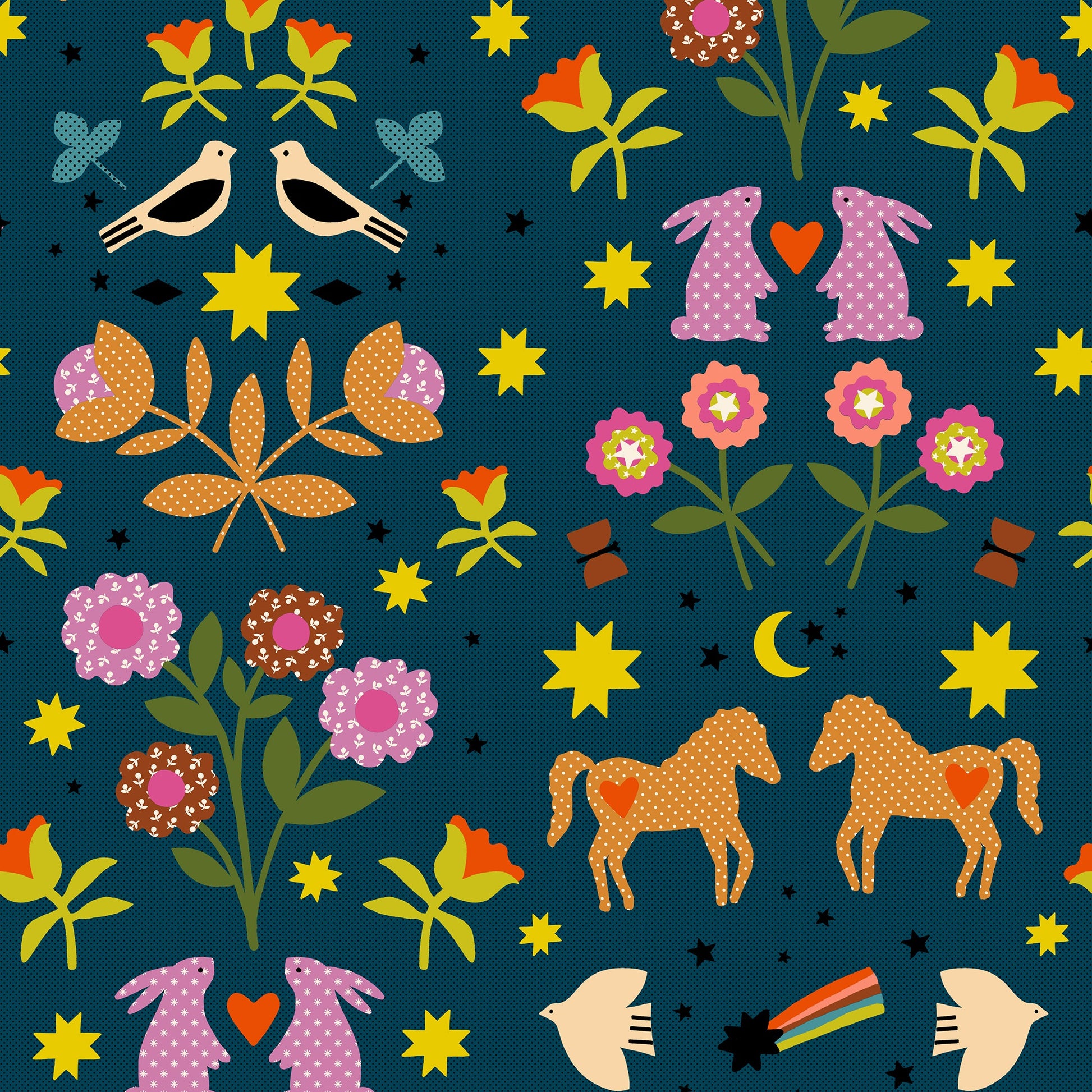 Alexia_Abegg_Ruby_Star_Society_Moda_Fabrics_Mystic_Fable_Mystic Fable RS4146 15 Galaxy