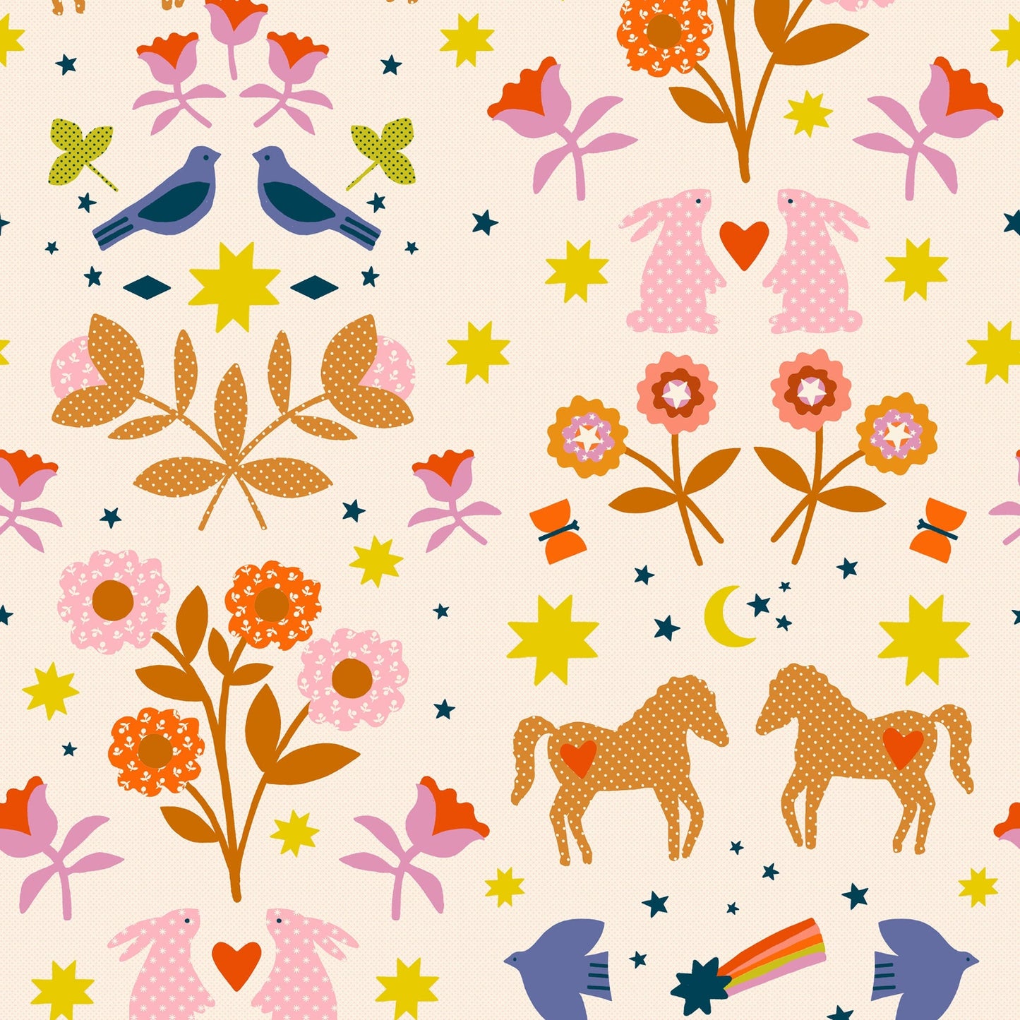 Alexia Abegg Ruby Star Society Moda Fabrics Mystic Fable RS4144 11 Natural