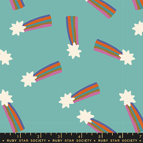 Alexia Abegg Ruby Star Society Moda Fabrics Mystic Fable Shooting Star Cottage Blue RS4148 13