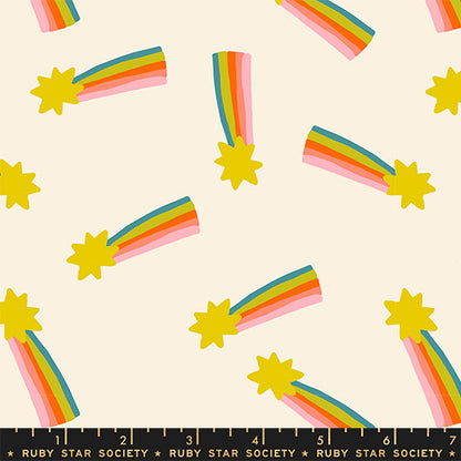 Alexia Abegg Ruby Star Society Moda Fabrics Mystic Fable Shooting Star Natural RS4148 11