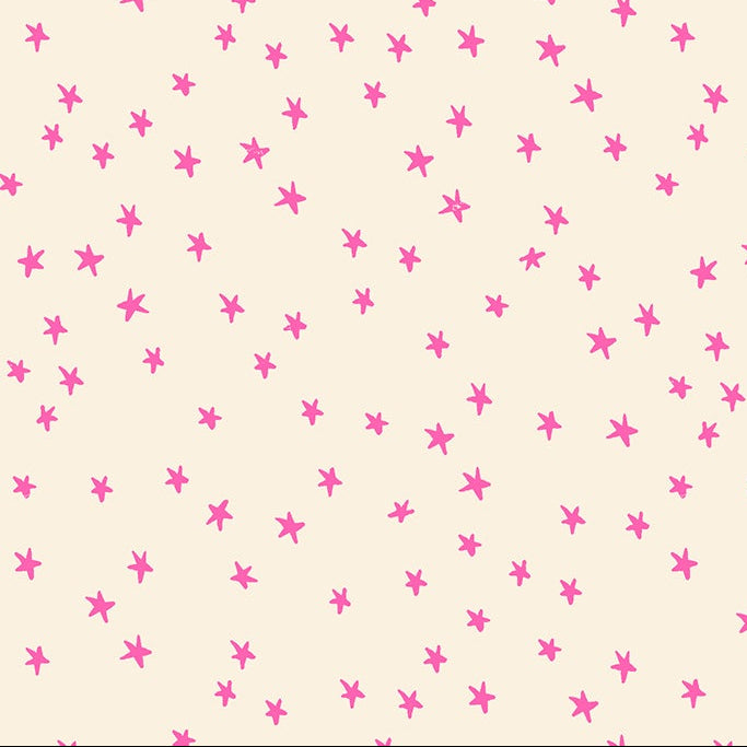 Alexia Abegg Ruby Star Society Moda Mini Starry Natural/Neon Pink RS4100 22
