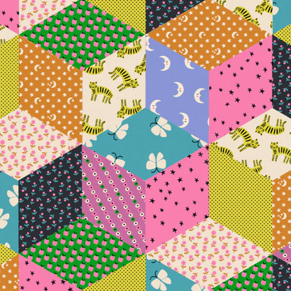 Alexia Abegg Ruby Star Society Moda Ooh Lucky Lucky Citron Canvas RS4120 18L