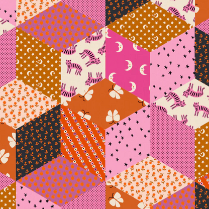 Alexia Abegg Ruby Star Society Moda Ooh Lucky Lucky Heliotrope Canvas RS4120 13L