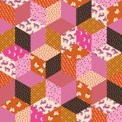 Alexia Abegg Ruby Star Society Moda Ooh Lucky Lucky Heliotrope Canvas RS4120 13L