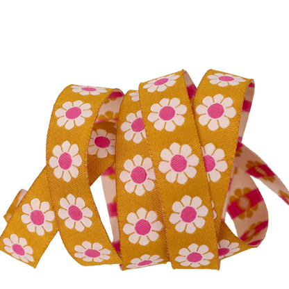 Alexia Abegg Ruby Star Society Moda Renaissance Ribbons Daisy ALA-103/16mm Col 01_y