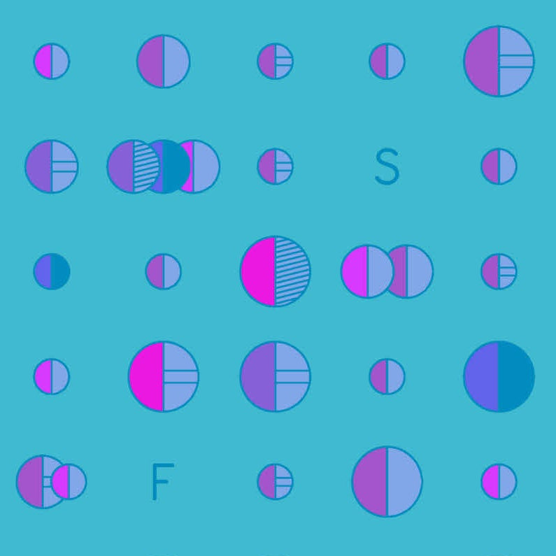 Alison Glass Andover Fabrics Soliloquy Data A-1220-B