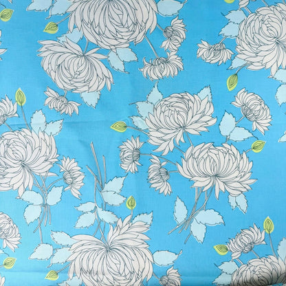 Amy Butler Rowan Fabrics Chrysanthemum PWAB115.BLUE