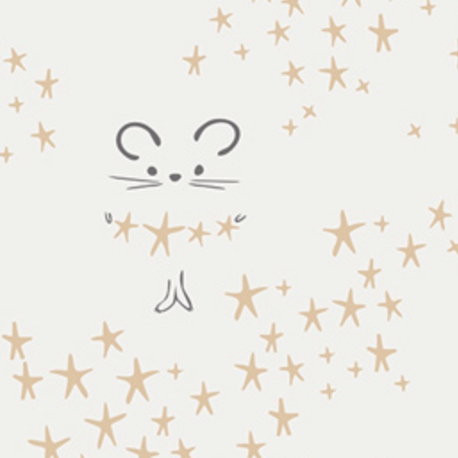 Amy Sinibaldi Art Gallery Fabrics Little Town Starlight LTO-9232 Frost