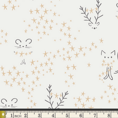 Amy Sinibaldi Art Gallery Fabrics Little Town Starlight LTO-9232 Frost