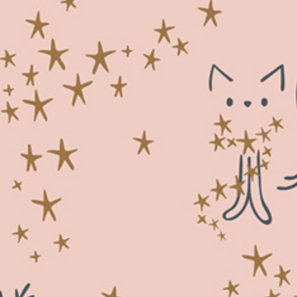 Amy Sinibaldi Art Gallery Fabrics Little Town Starlight Sparkler FUS-SK-1308