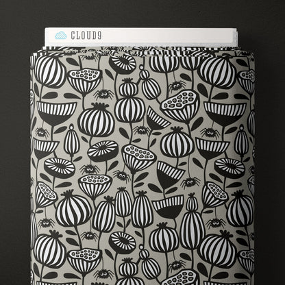 Anequ Studio Cloud9 Fabrics Gothic Whimsy Spiders Garden 227996