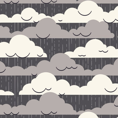 Ann Gardner Cloud9 Organic Fabrics Spring Showers Cloudy Skies 228225