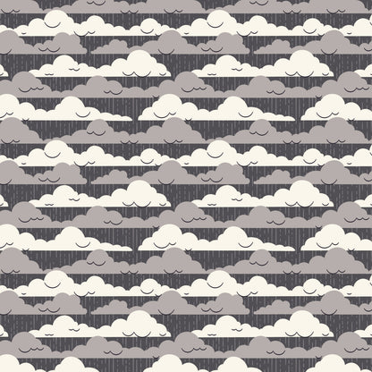 Ann Gardner Cloud9 Organic Fabrics Spring Showers Cloudy Skies 228225