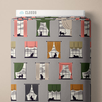 Ann Gardner Cloud9 Organic Fabrics Spring Showers Cozy and Dry 228227