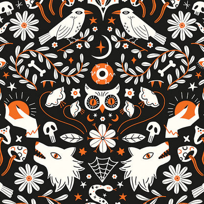 Anna_Deegan_Thread_and_Ink_Design_Studio_Moonlight_and_Magic_Wolf_Dusk_MOON1081 2