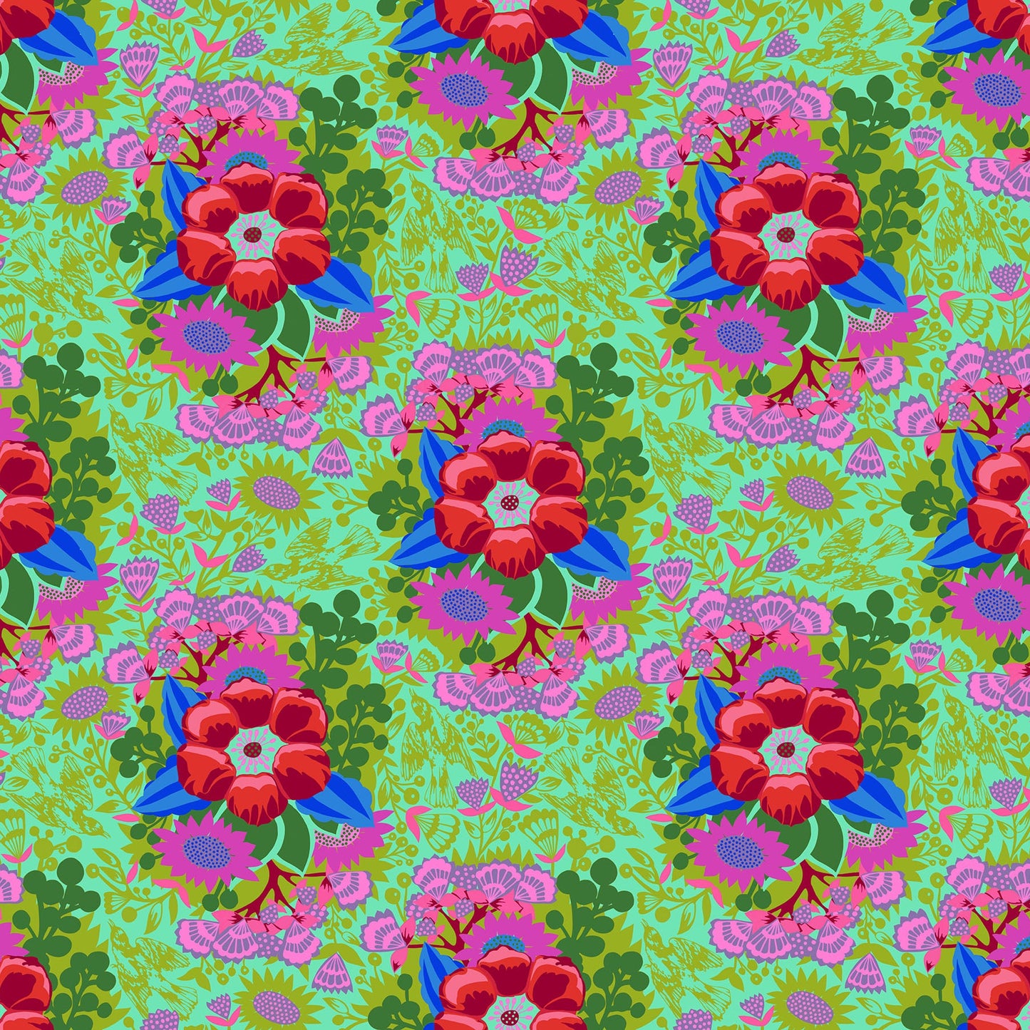 Anna Maria Parry Anna Maria Textiles Northcott Fabrics Overdressed Centerpiece Limerick AMT150-72C