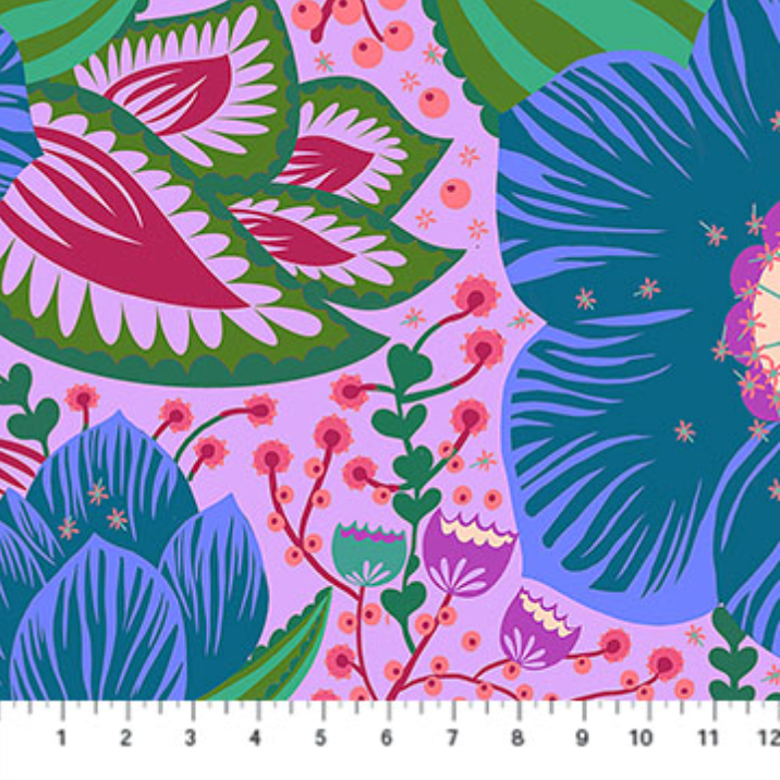 Anna Maria Parry Anna Maria Textiles Northcott Fabrics Overdressed Honorable AMT149-83L Cobalt