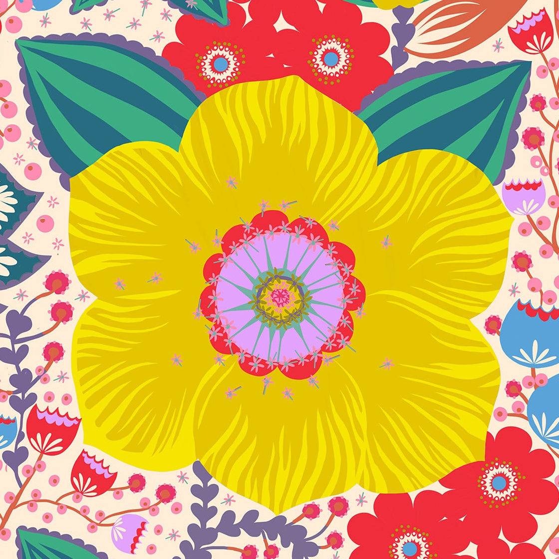 Anna Maria Parry Anna Maria Textiles Northcott Fabrics Overdressed Honorable Primary AMT149-12C