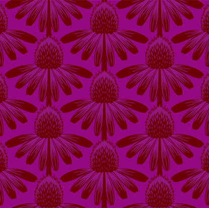 Anna_Maria_Parry_Coneflower Magenta Indelible_Anna_Maria_Textiles_Northcott_Fabrics_AMT1001-26L