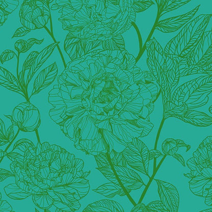 Anna_Maria_Parry_Peony Jade_Indelible_Anna_Maria_Textiles_Northcott_Fabrics_AMT1003-78C
