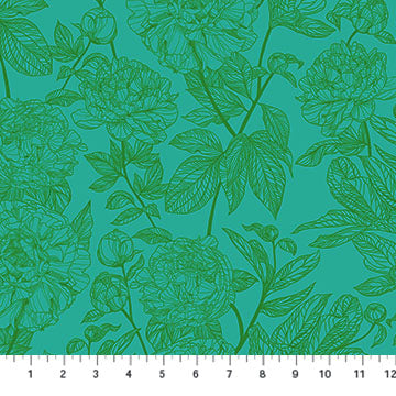 Anna_Maria_Parry_Peony Jade_Indelible_Anna_Maria_Textiles_Northcott_Fabrics_AMT1003-78C