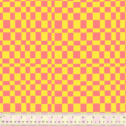 Annabel Wrigley Windham Fabrics Kaleidoscope Checker Glow/Limeade 54120D-13