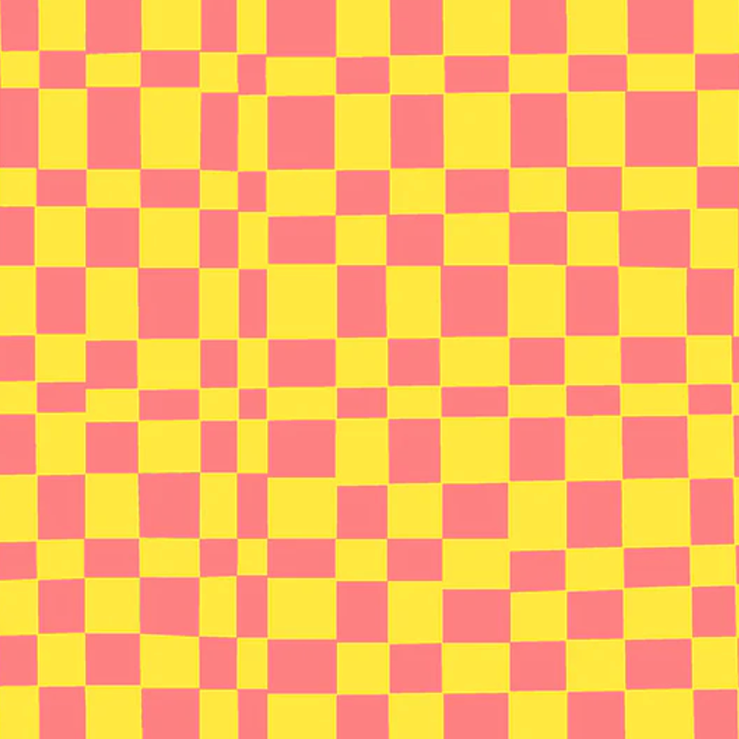 Annabel Wrigley Windham Fabrics Kaleidoscope Checker Glow/Limeade 54120D-13